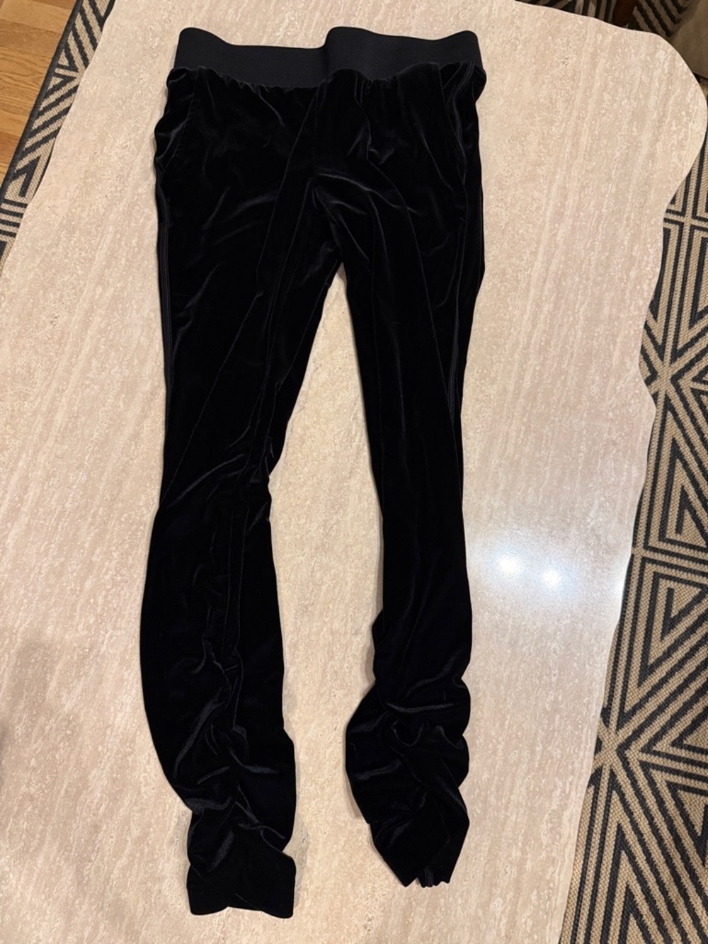 Black Velvet Juicy Couture Lounge Pants